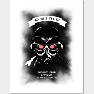 Dark Star Imperium - IMC Typography Faded Posters and Art